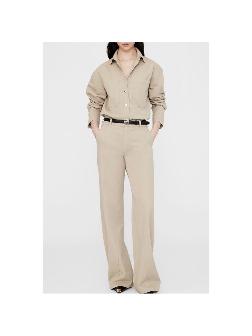 Anine Bing Briley High Rise
Wide Leg Pants $300 size 27